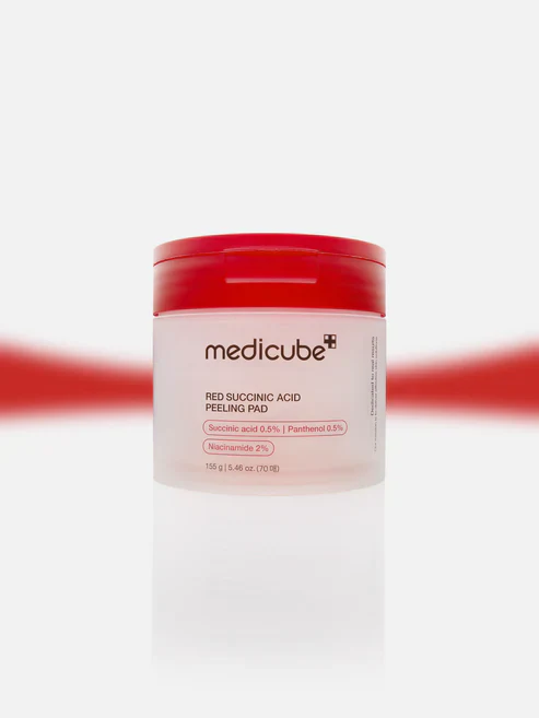 Medicube Red Succinic Acid Panthenol Pad 70pads - Image 3