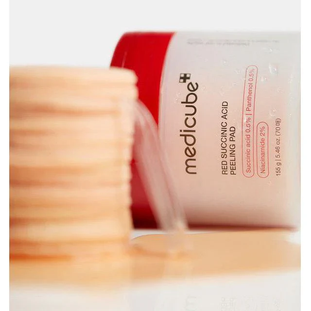 Medicube Red Succinic Acid Panthenol Pad 70pads - Image 8