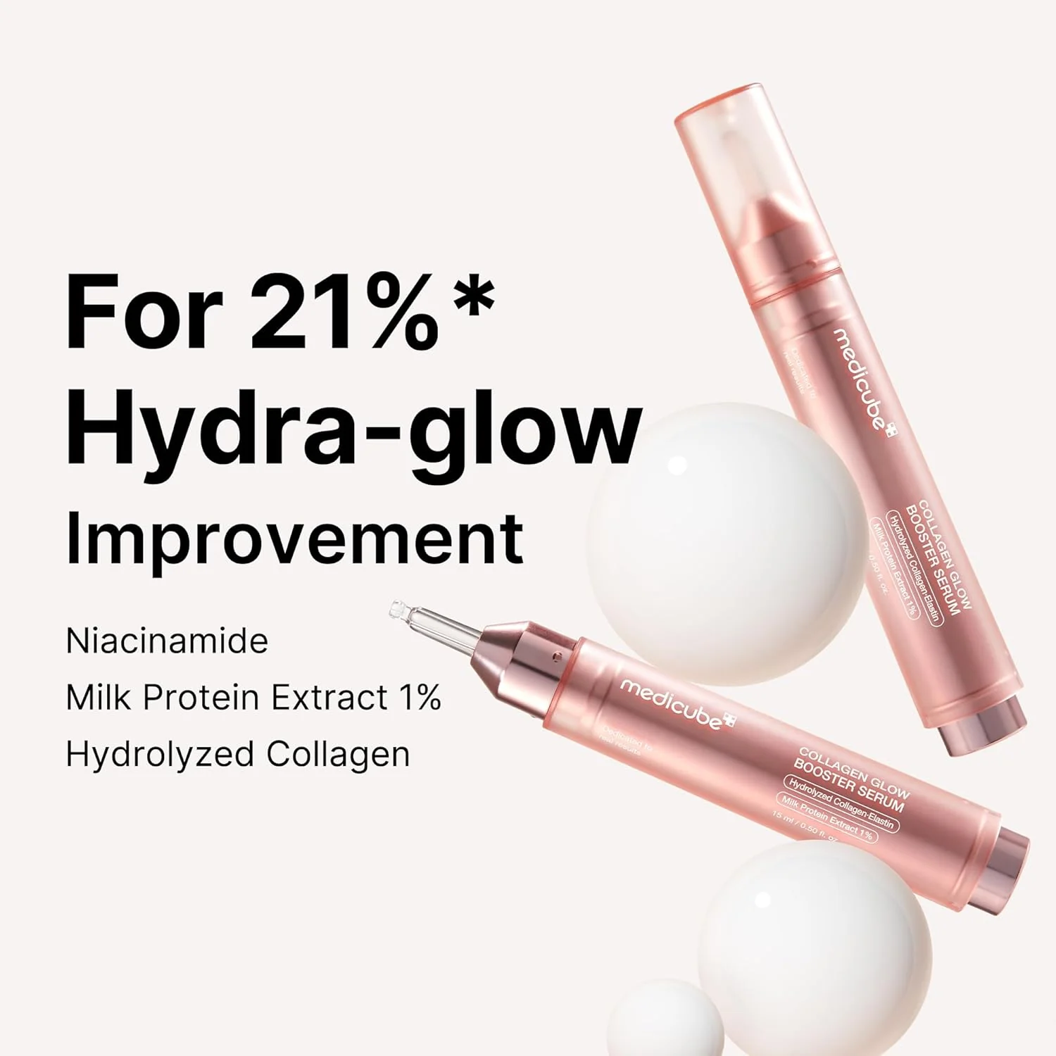 medicube - Sérum Facial Collagen Glow Booster Serum 15ml - Image 4