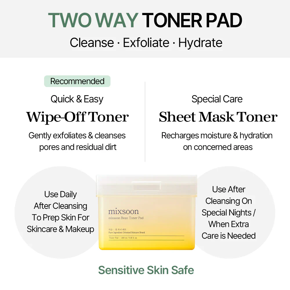 Mixsoon Bean Toner Pad - Image 5