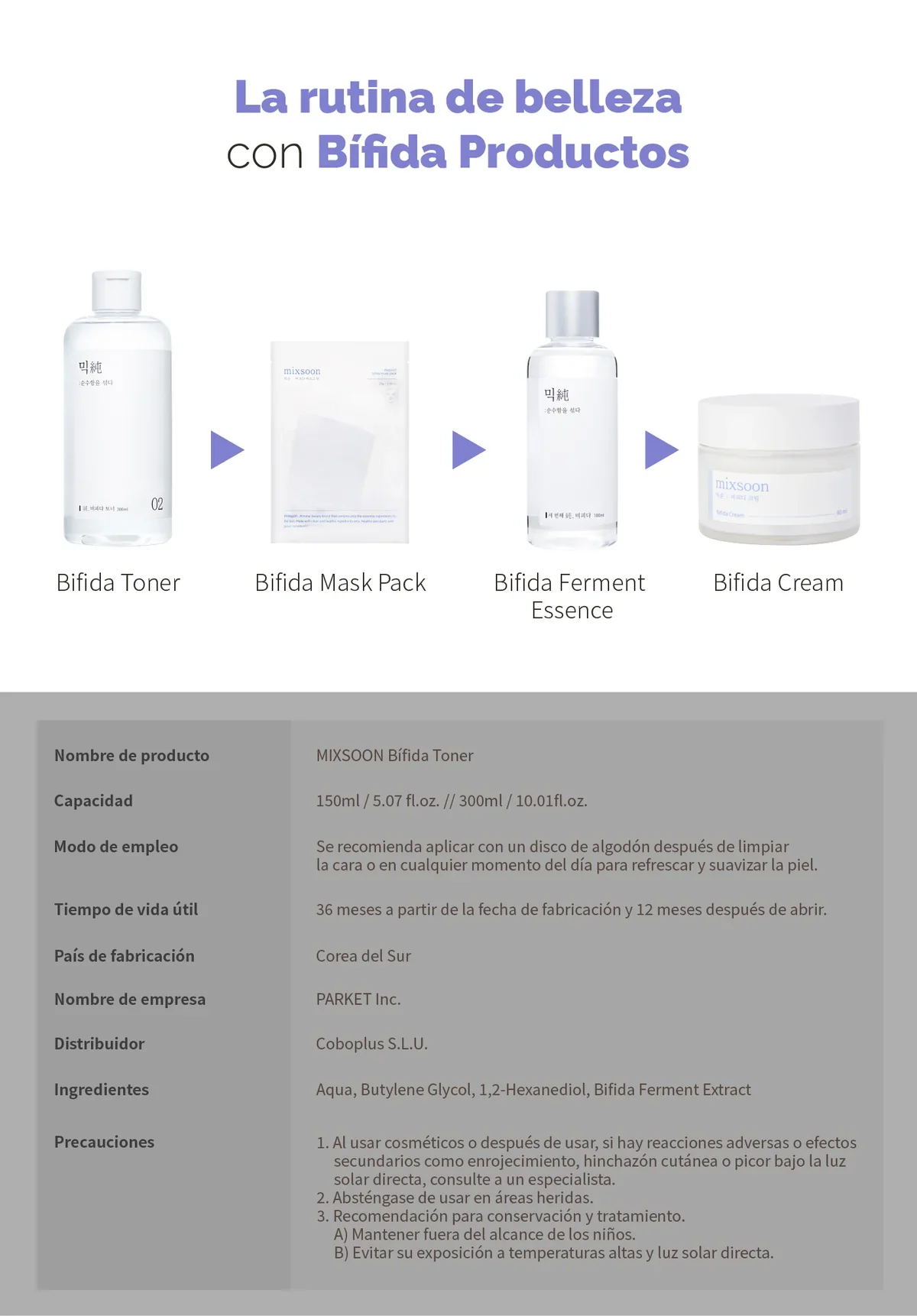 Mixsoon Bifida Toner 150ml - Image 3