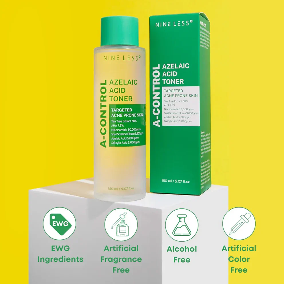 Nineless A-Control Azelaic Acid Toner 150ml - Image 5