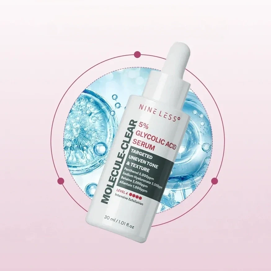 Nineless Molecule Clear 5% Glycolic Acid Serum 30ml - Image 3
