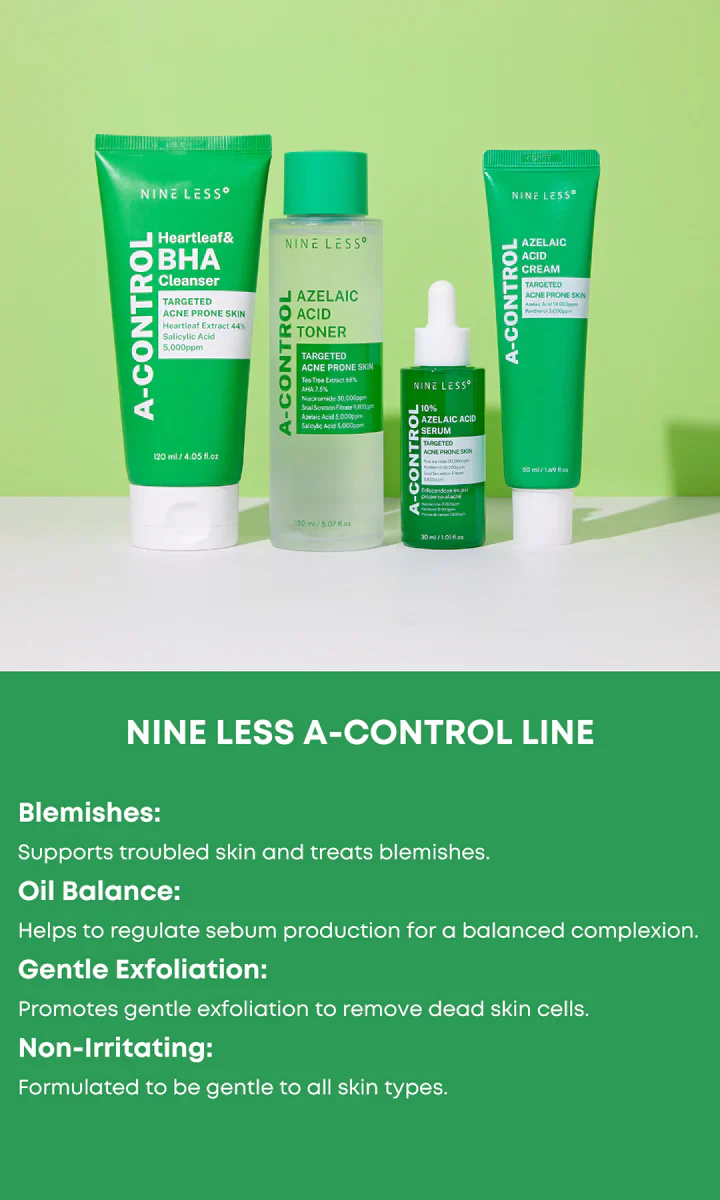 Ninelezz A-Control Azelaic Acid Cream 50ml - Image 4