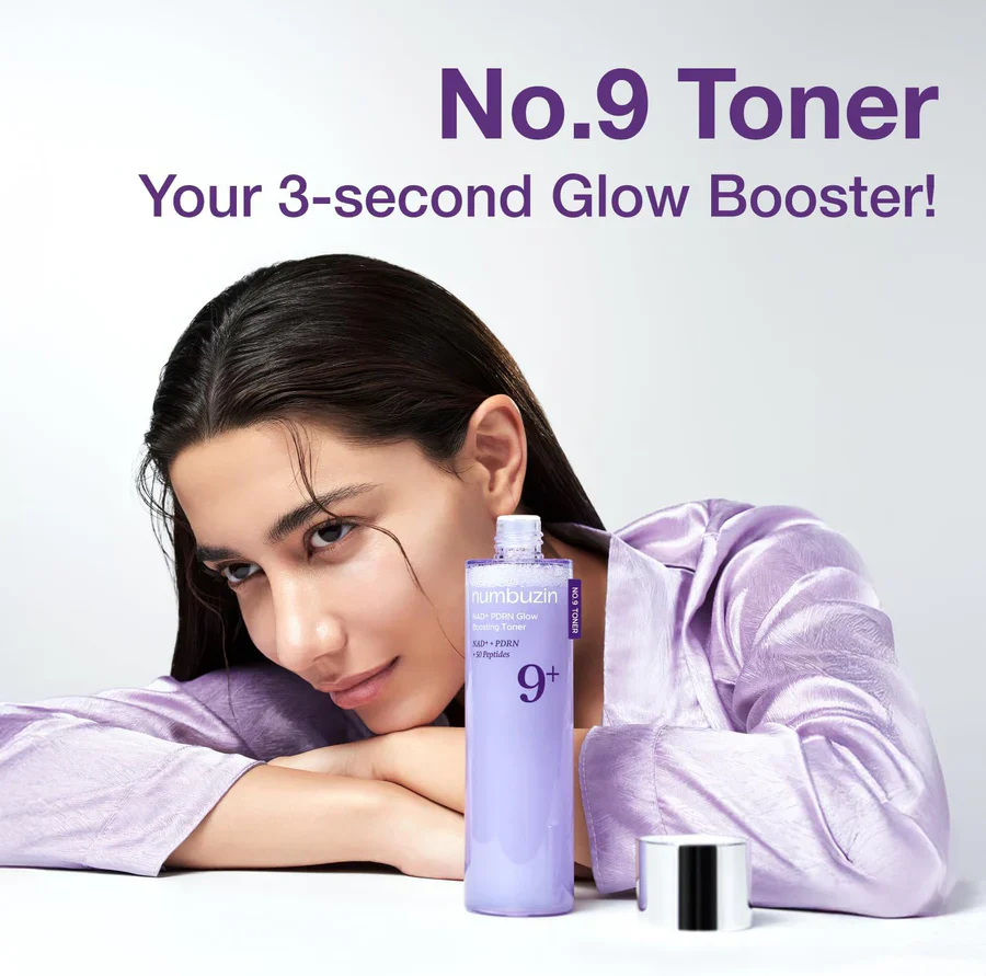 numbuzin - Tónico No.9 NAD+ PDRN Glow Boosting Toner - Image 3
