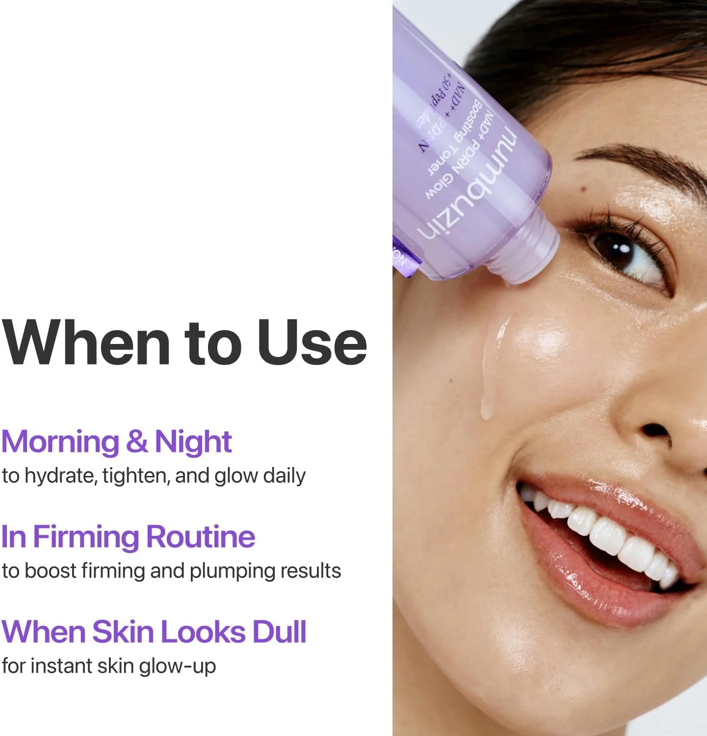 numbuzin - Tónico No.9 NAD+ PDRN Glow Boosting Toner - Image 5