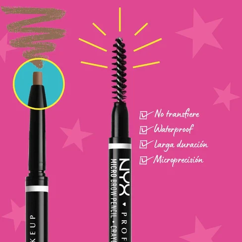 NYX Micro Brow Pencil Vegan Eyebrow Pencil - Image 4