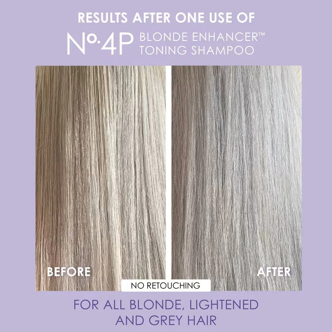 OLAPLEX No.4P Shampoo tonificante potenciador de rubios - Image 6