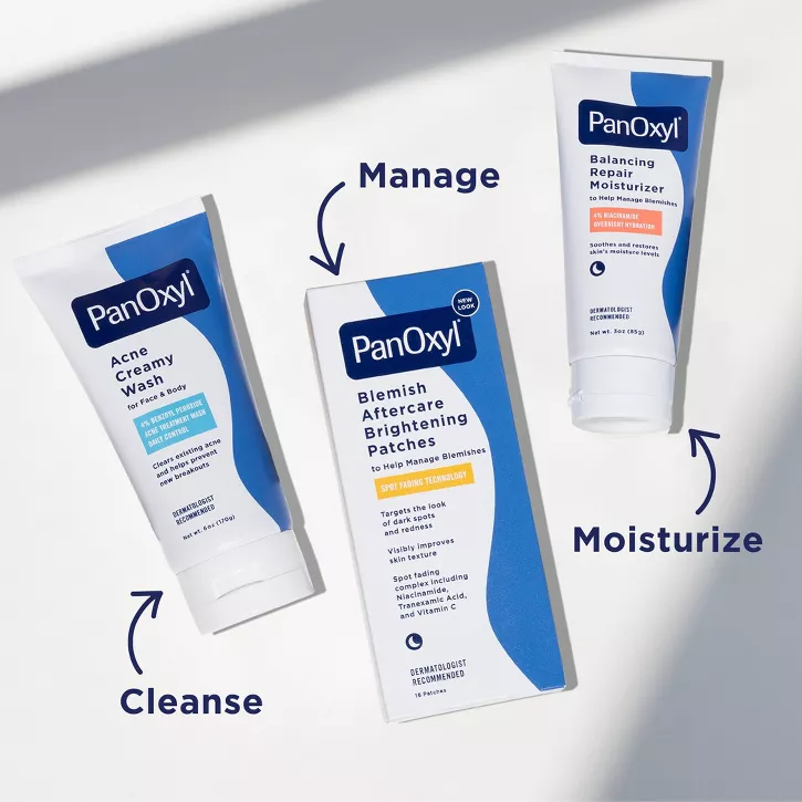PanOxyl Parches iluminadores para imperfecciones de PM Blemish - Image 8
