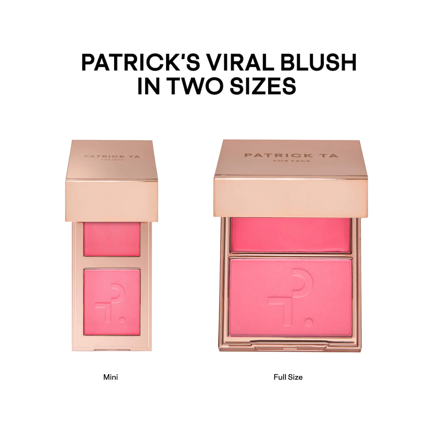 Patrick Ta Mini Major Headlines Double-Take Crème & Powder Blush Duo - Image 9