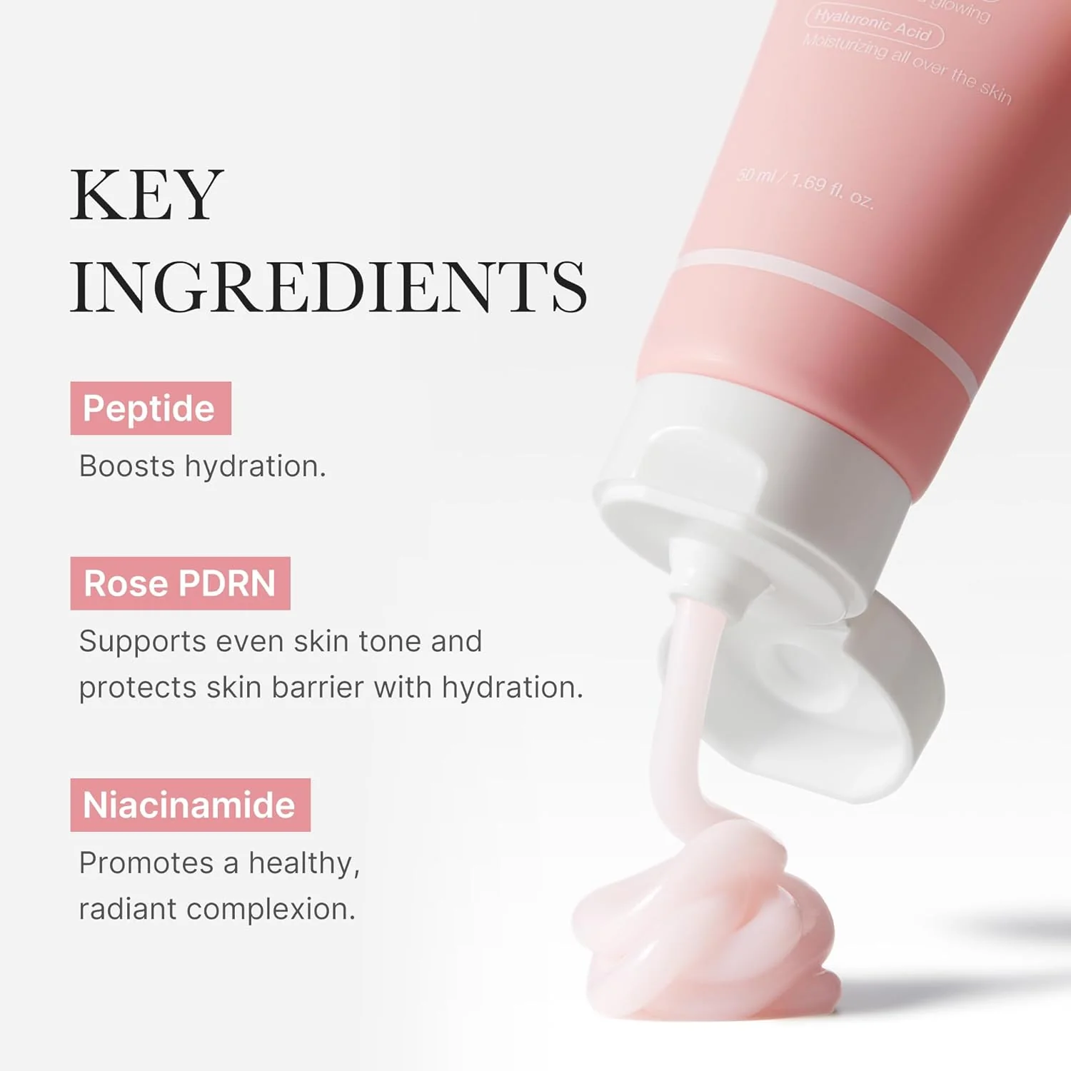 PDRN Pink Hyaluronic Moisturizing Cream Medicube 50ml - Image 10