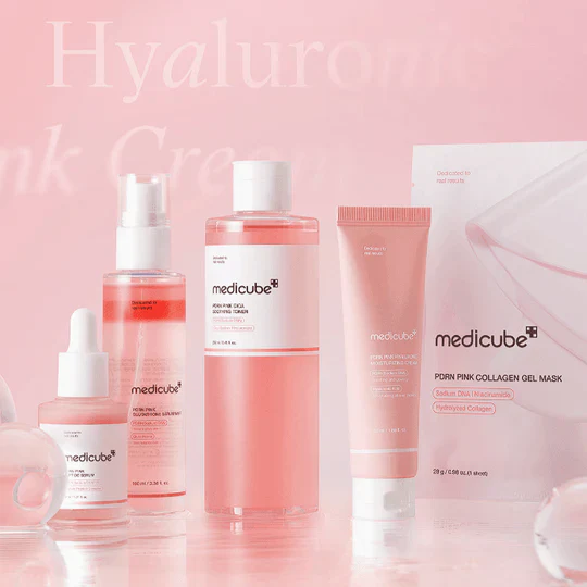 PDRN Pink Hyaluronic Moisturizing Cream Medicube 50ml - Image 4