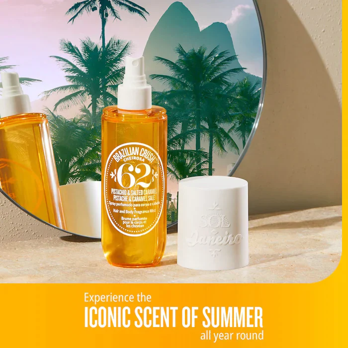 Perfume Brazilian Crush Body Mist No.62 Sol de Janeiro 240 ml - Image 3