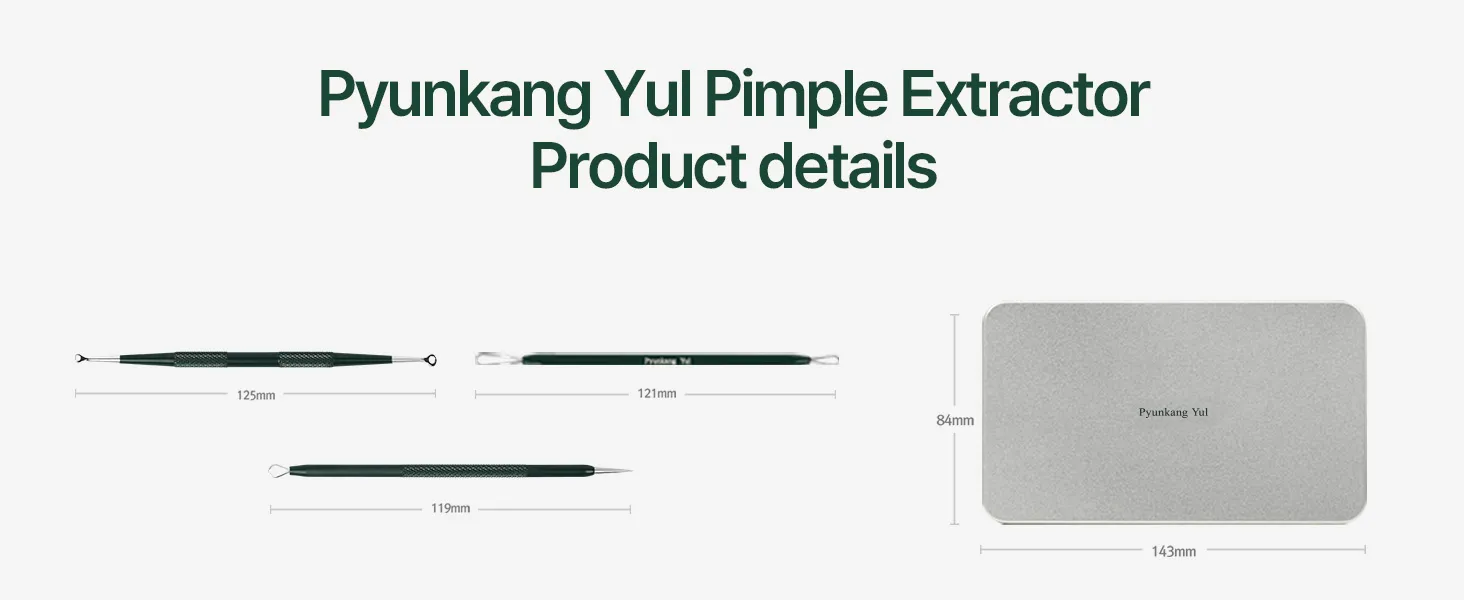 Pyunkang Yul - Pimple Extractor, estuche de estaño incluido, herramientas extractoras para eliminación de espinillas en la cara - Image 10