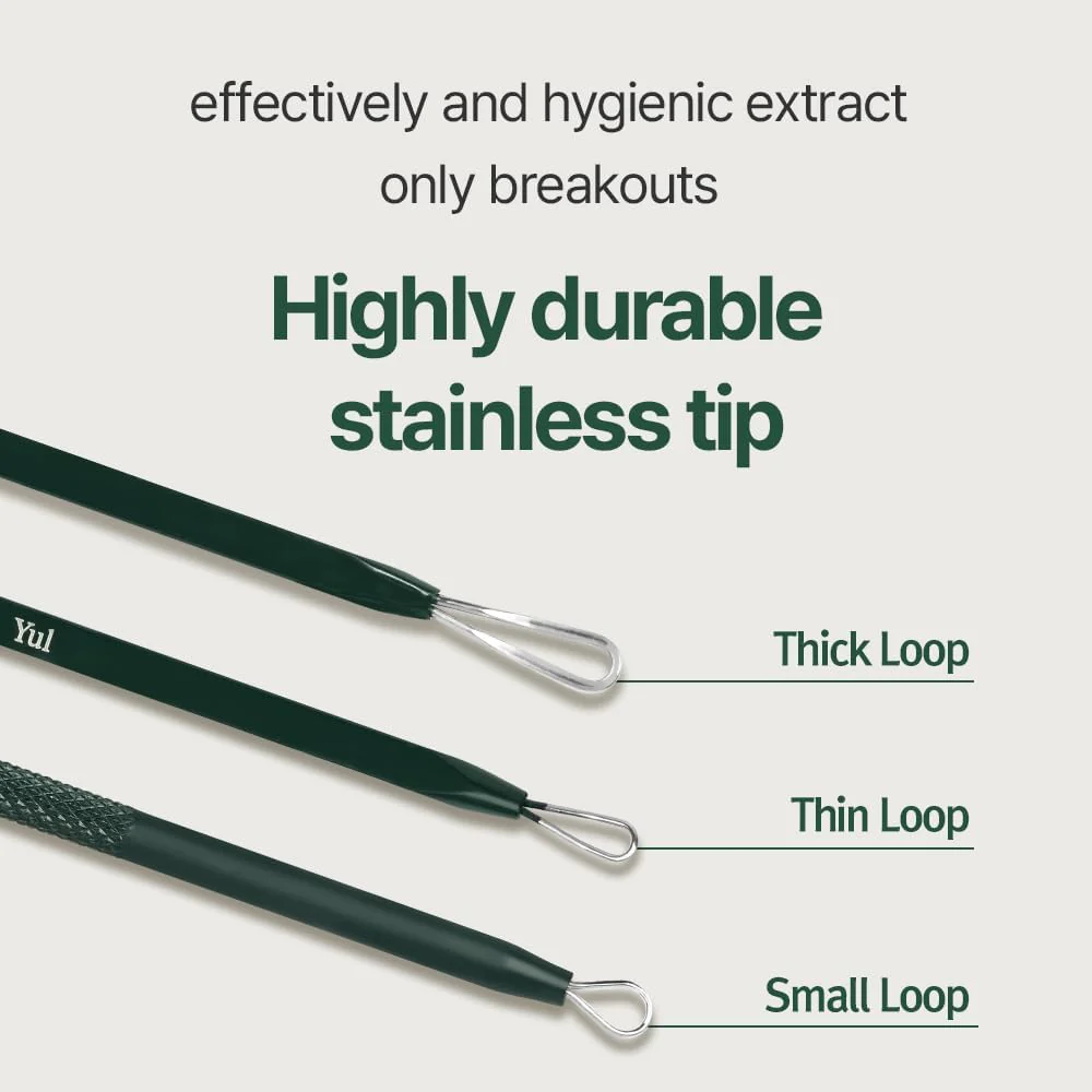 Pyunkang Yul - Pimple Extractor, estuche de estaño incluido, herramientas extractoras para eliminación de espinillas en la cara - Image 4