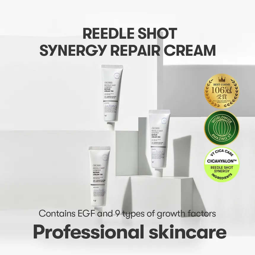 Reedle Shot Synergy Repair Cream 300 50ml VT Cosmetics - Image 4