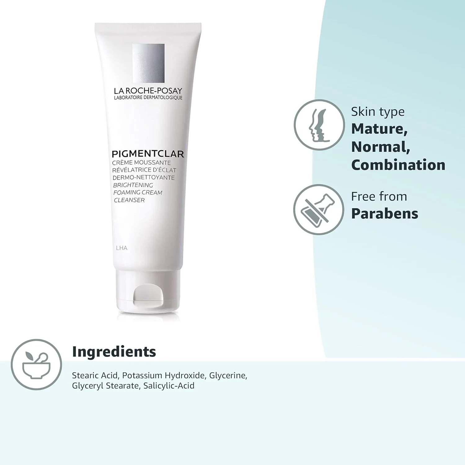 Roche Posay Limpiador en crema espumoso iluminador Pigmentclar - Image 4