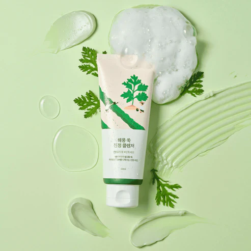 Round Lab Mugwort Calming Cleanser 150ml - Image 3