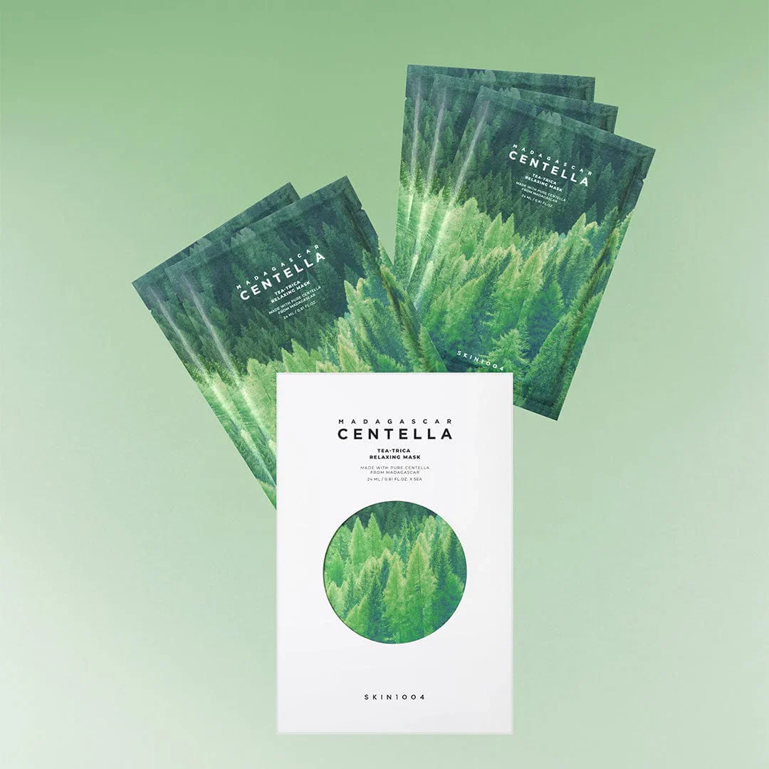 Skin1004 Tea-Trica Relaxing Mask (individual) - Image 7