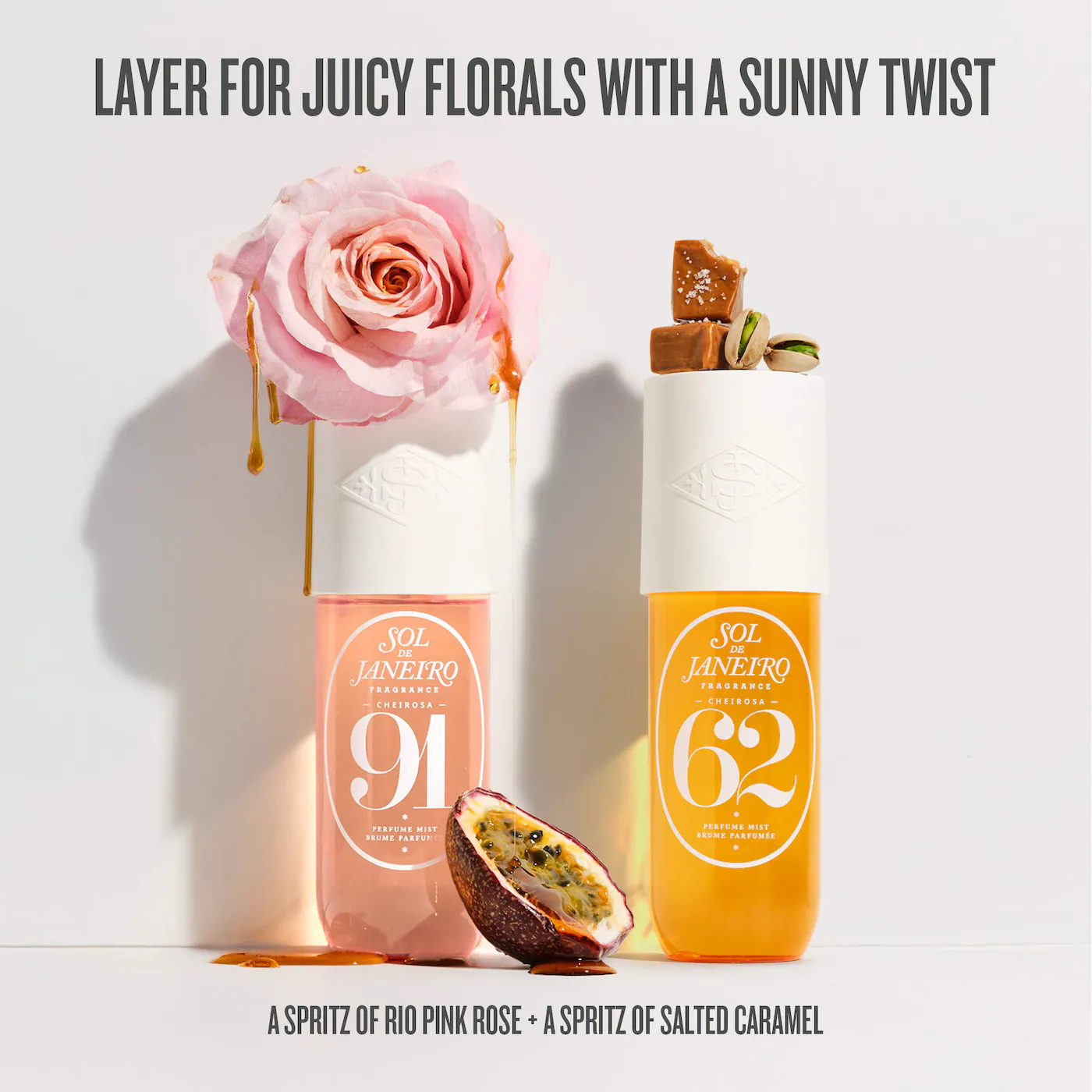 Sol de Janeiro Mini Cheirosa 91 Rosa Charmosa Body & Hair Perfume Mist 90ml - Image 8