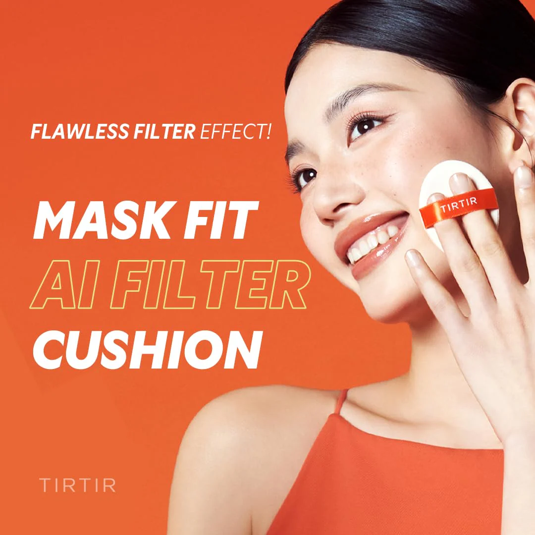 Tirtir Mask Fit Ai Filter Cushion Foundation Acabado semimate Hasta 72 h cobertura media - Image 6