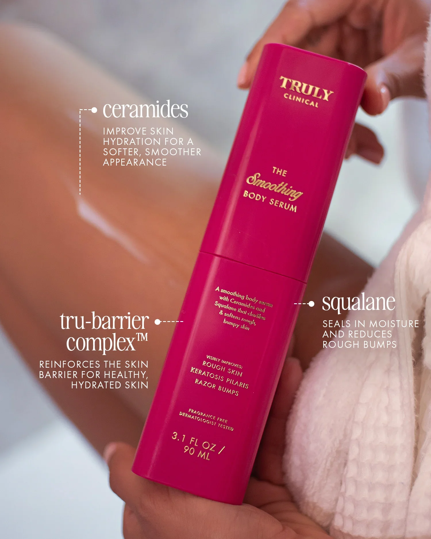 Truly The Smoothing Body Serum 90ml piel áspera y con protuberancias - Image 5