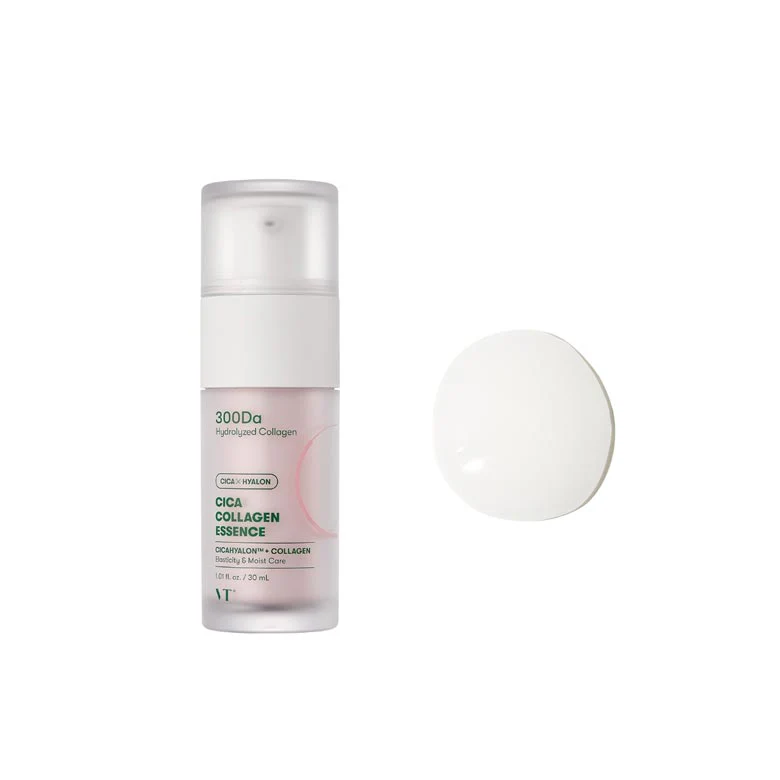 VT COSMETICS Esencia de colágeno de Cica, extracto de colágeno 300Da y complejo de péptidos para reafirmar, rellenar - Image 3