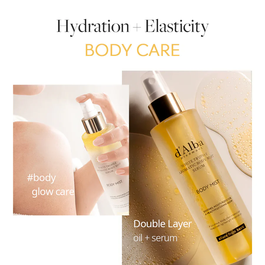 White Truffle Aromatic Body Mist Serum 180ml d'Alba - Image 9
