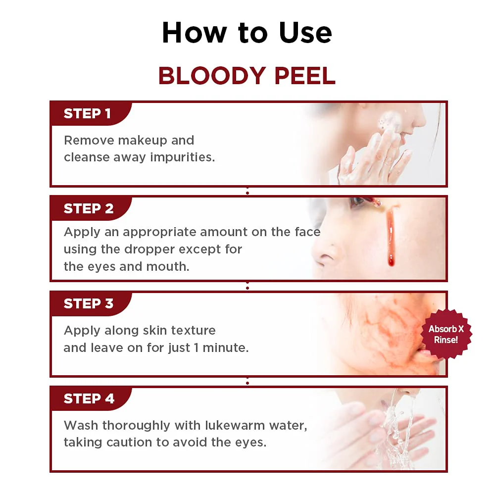 ZOMBIE BEAUTY by SKIN1004 Bloody Peel 30ml - Image 8